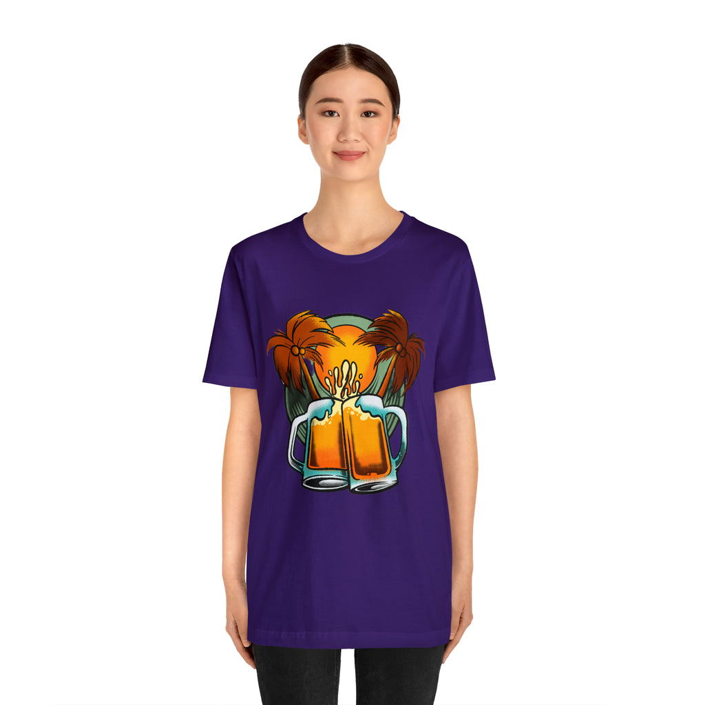 Beer Day Beach Day Shirt | Drink Beer Unisex T-Shirt
