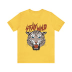 Stay Wild Unisex T-shirt Cougar Leopard Fun Ambitious Shirt Cat Lady Shirt