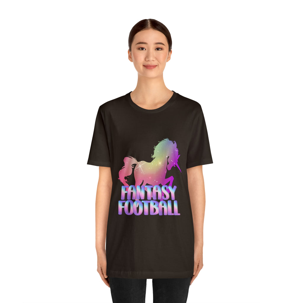 Fantasy Football Pink Shirt | Unicorn Fantasy Football Unisex T-Shirt
