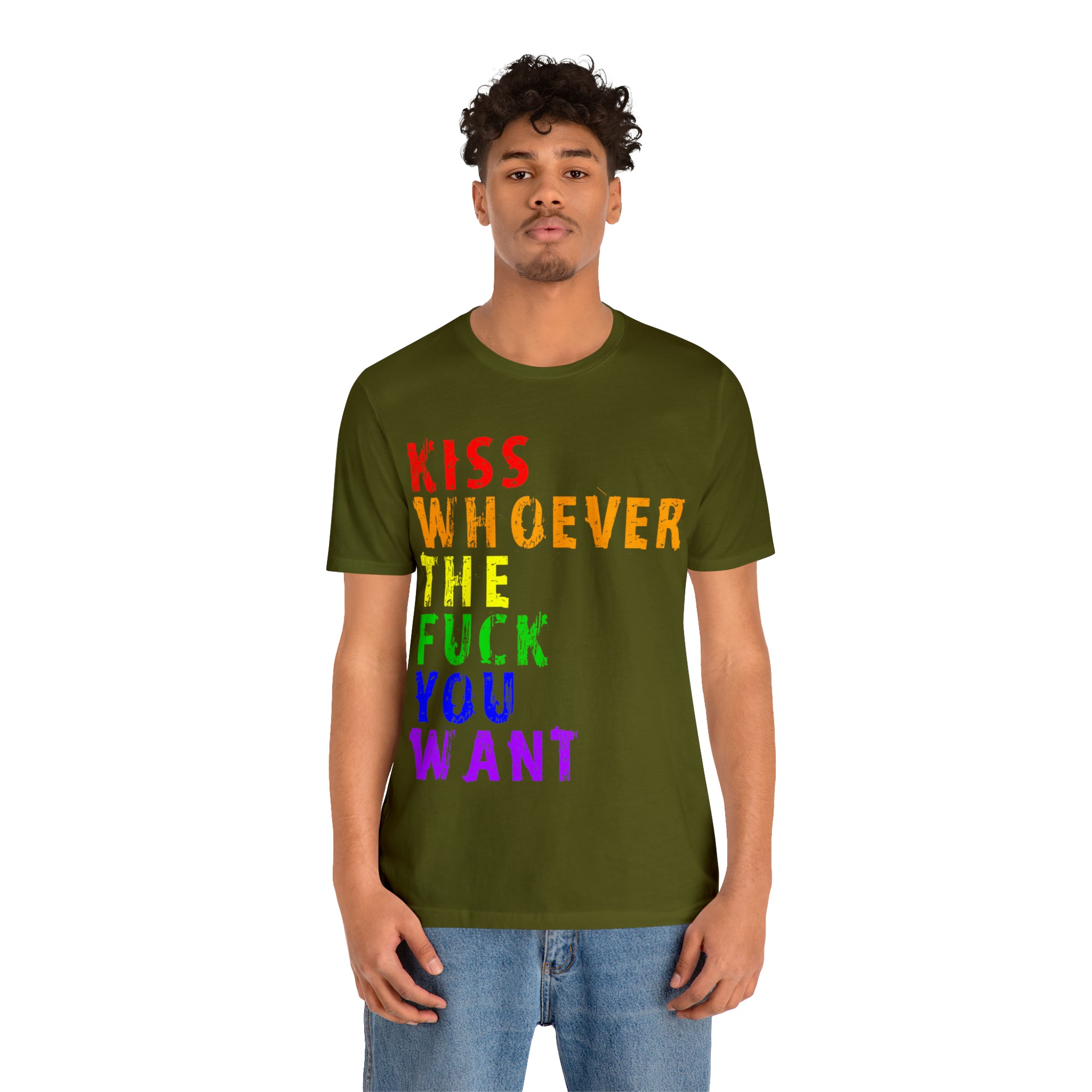 Gay LGBTQIA+ Pride Unisex Shirt | Not A Phase Rainbow Gay Pride Shirt