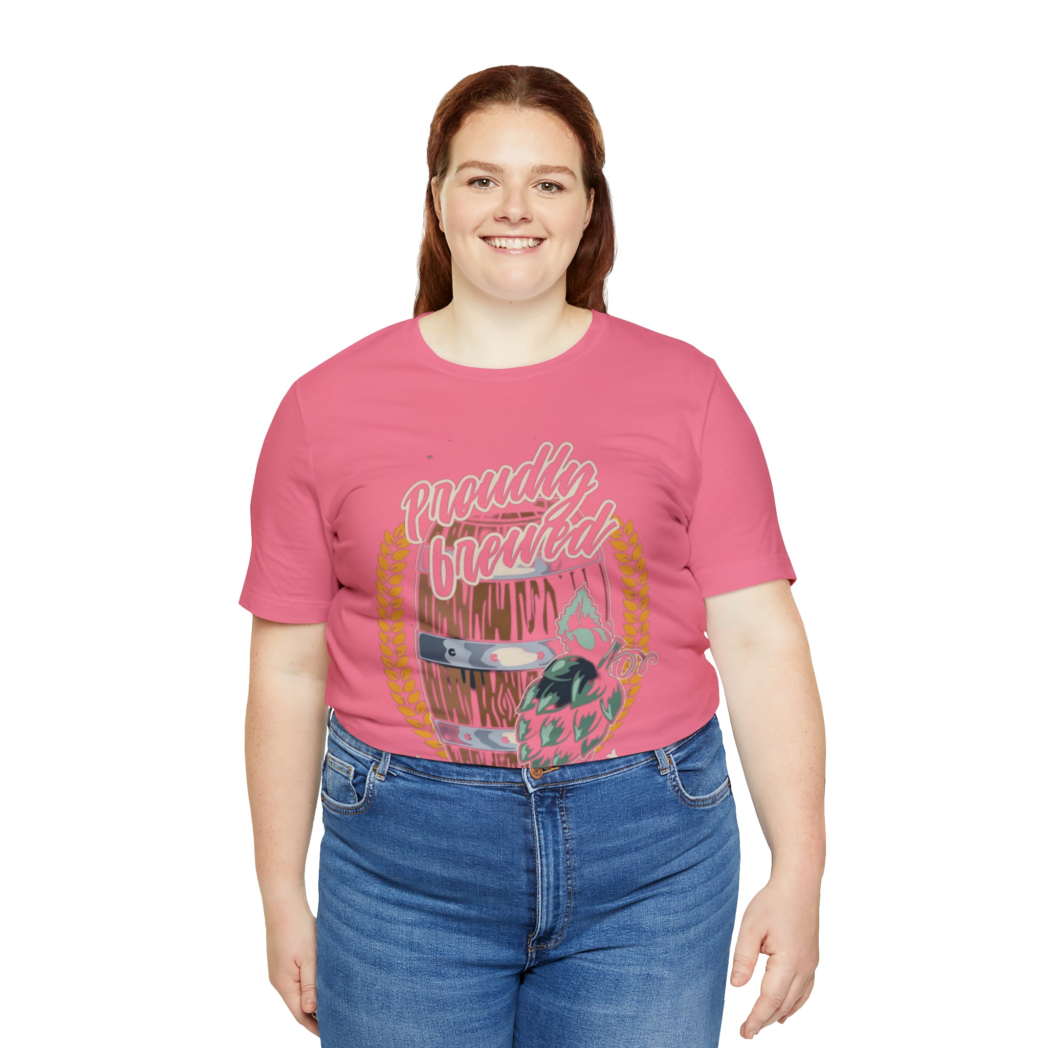 Brewed by Women Beer Shirt | Drink Beer Unisex T-Shirt
