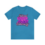 National Rollercoaster Day Pink Shirt | Carnival Ride T-Shirt