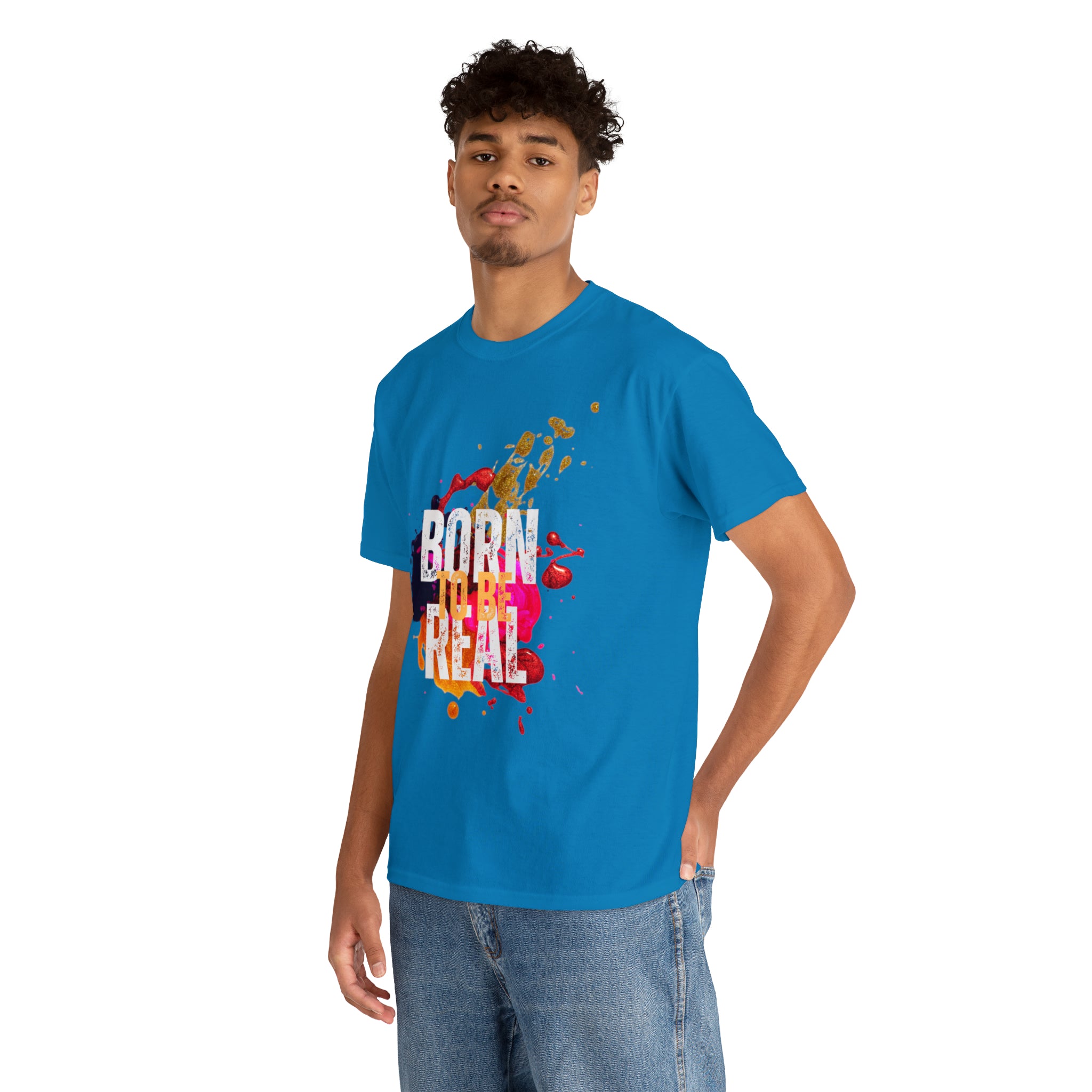 Born To Be Real  | Genuine Spirit Unisex Statement Tee