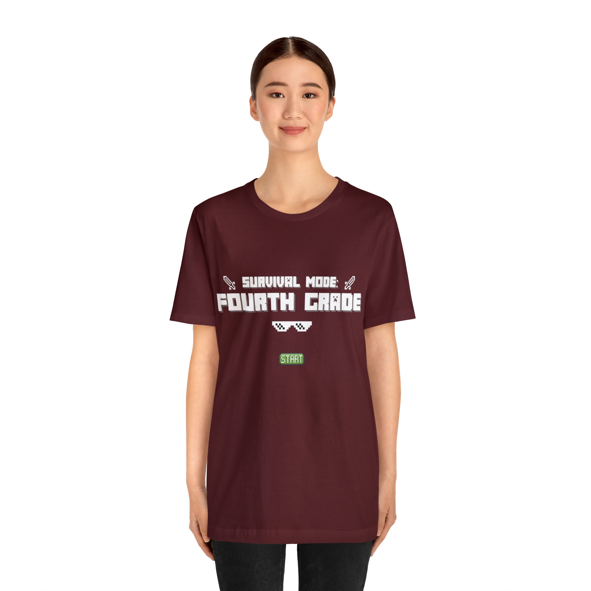 Fourth Grade Survival Mode | Minecraft Unisex T-Shirt