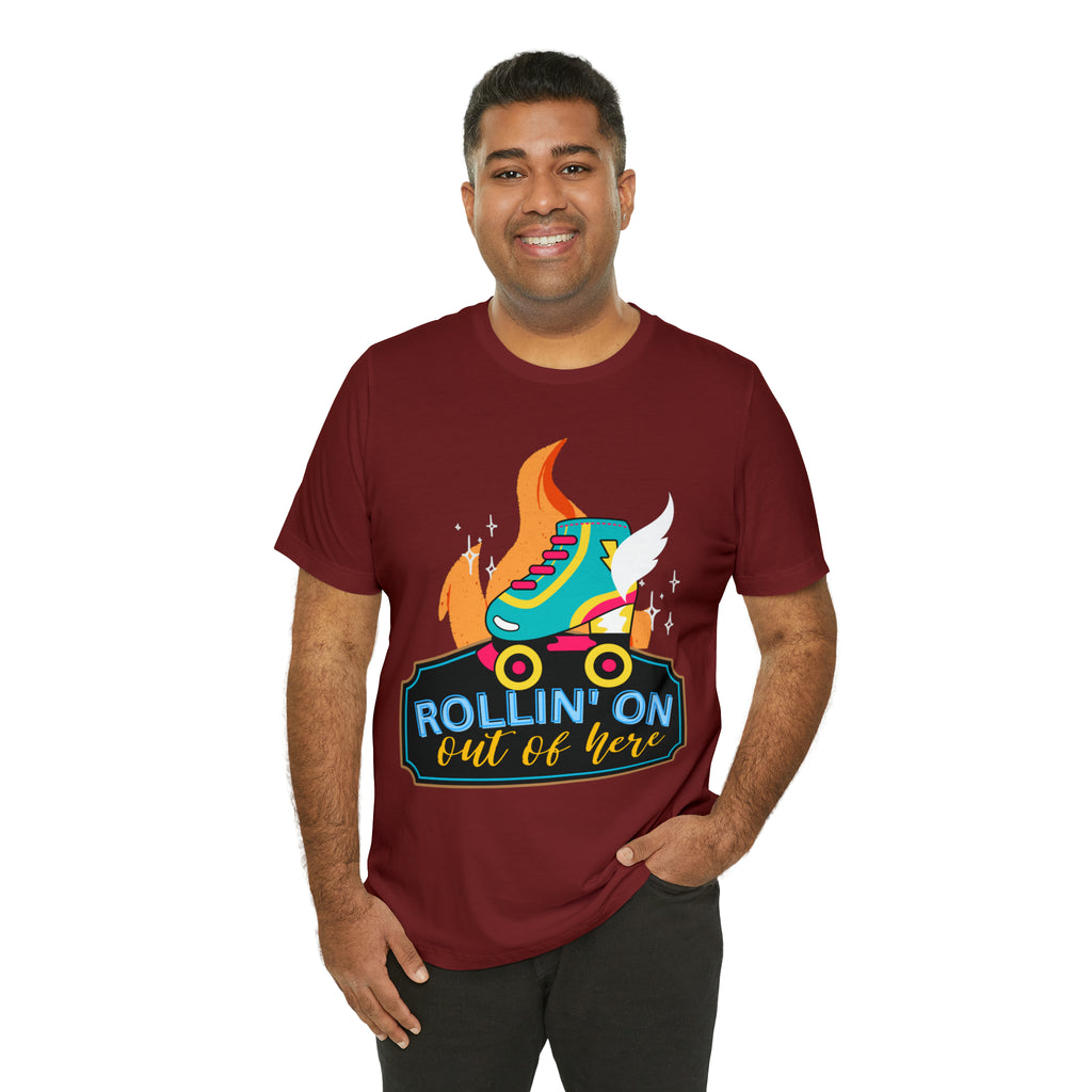 Rollin' On Shirt | Roller Skating Lover Unisex Tee