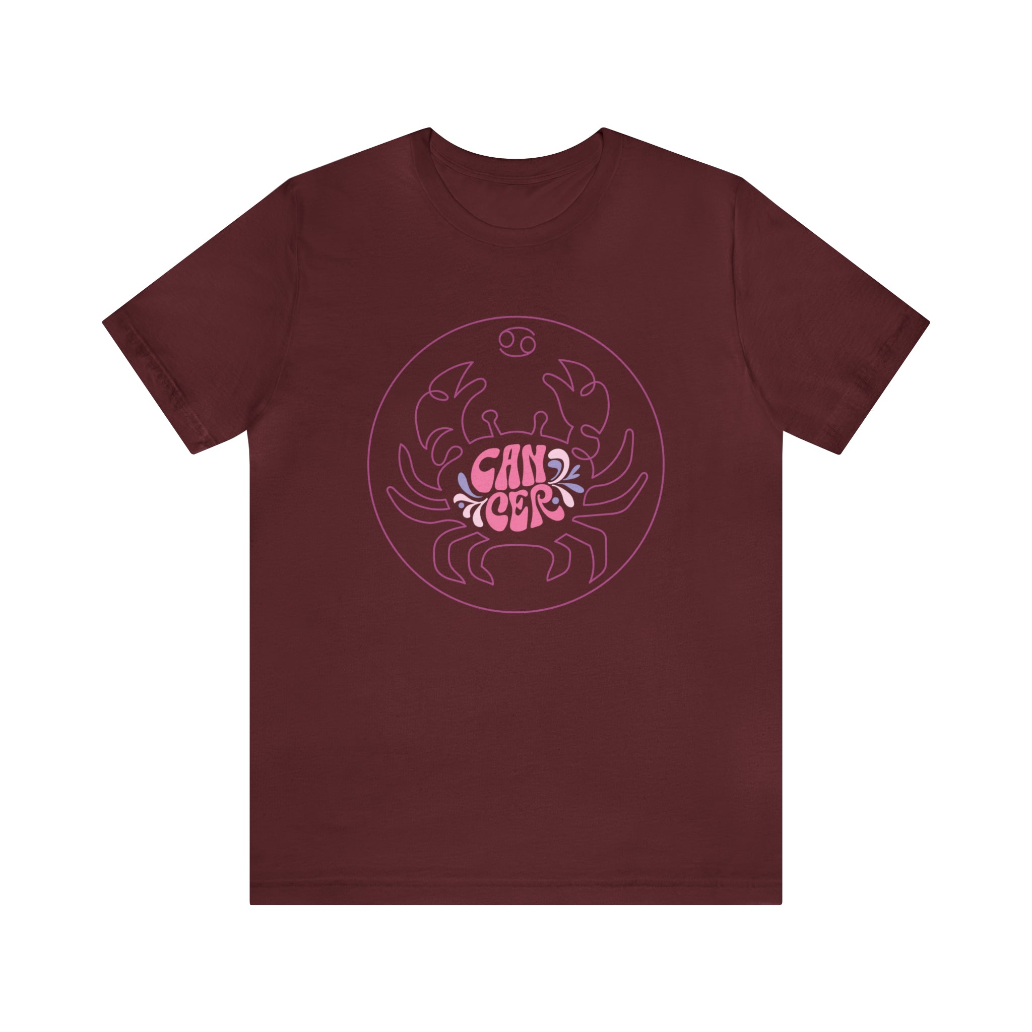 Cancer Crab Zodiac Graphics Shirt | Zodiac Sign Statement T-Shirt