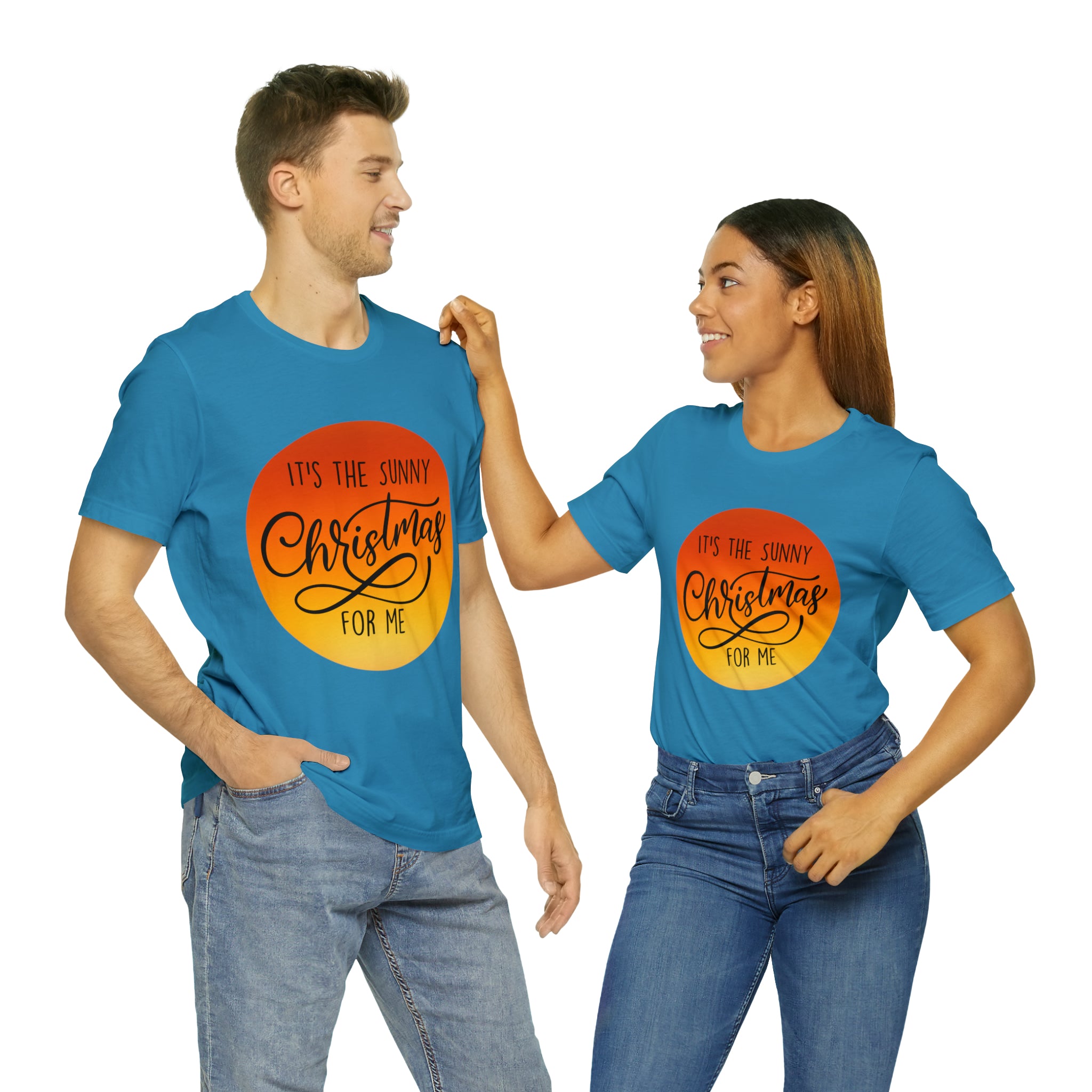 Christmas in July Orange Shirt | Christmas in July Statement T-Shirt