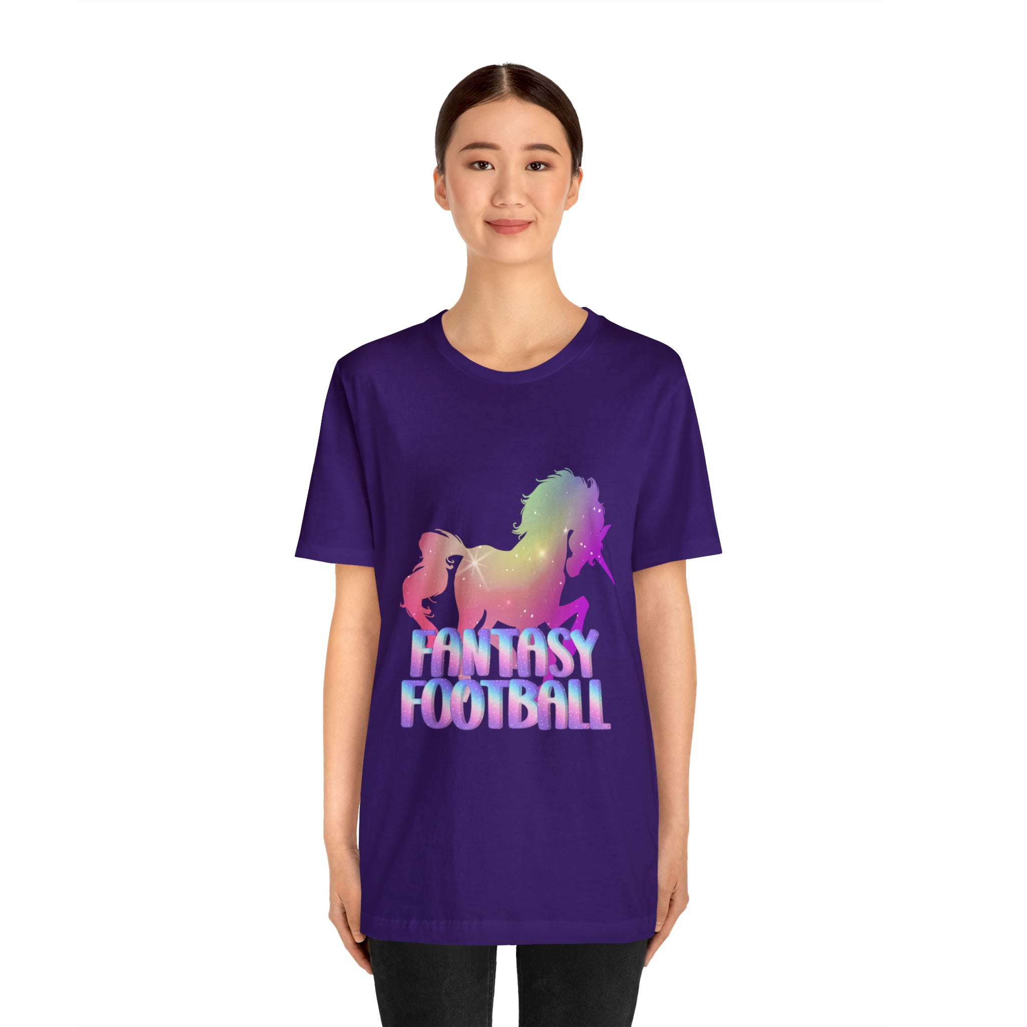 Fantasy Football Pink Shirt | Unicorn Fantasy Football Unisex T-Shirt