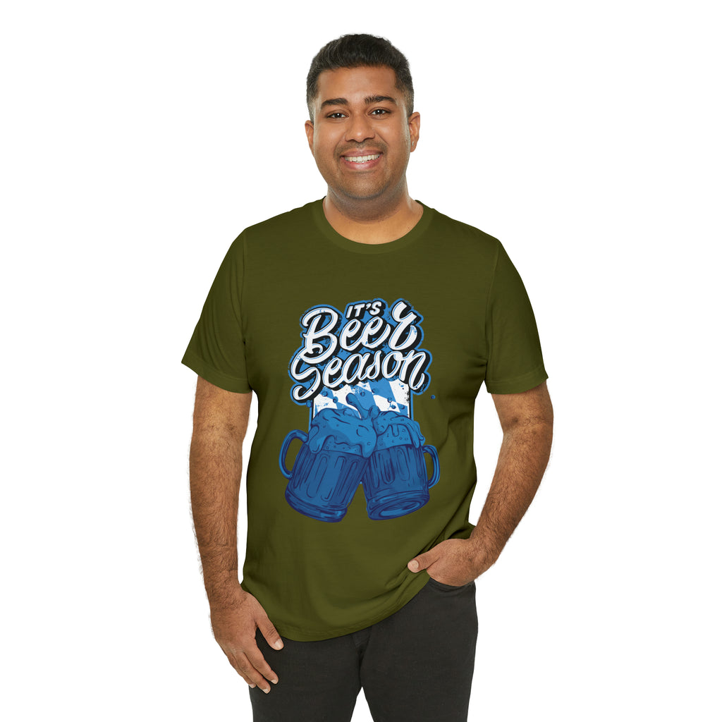 Beer Season Blue Shirt | Drink Beer Unisex T-Shirt