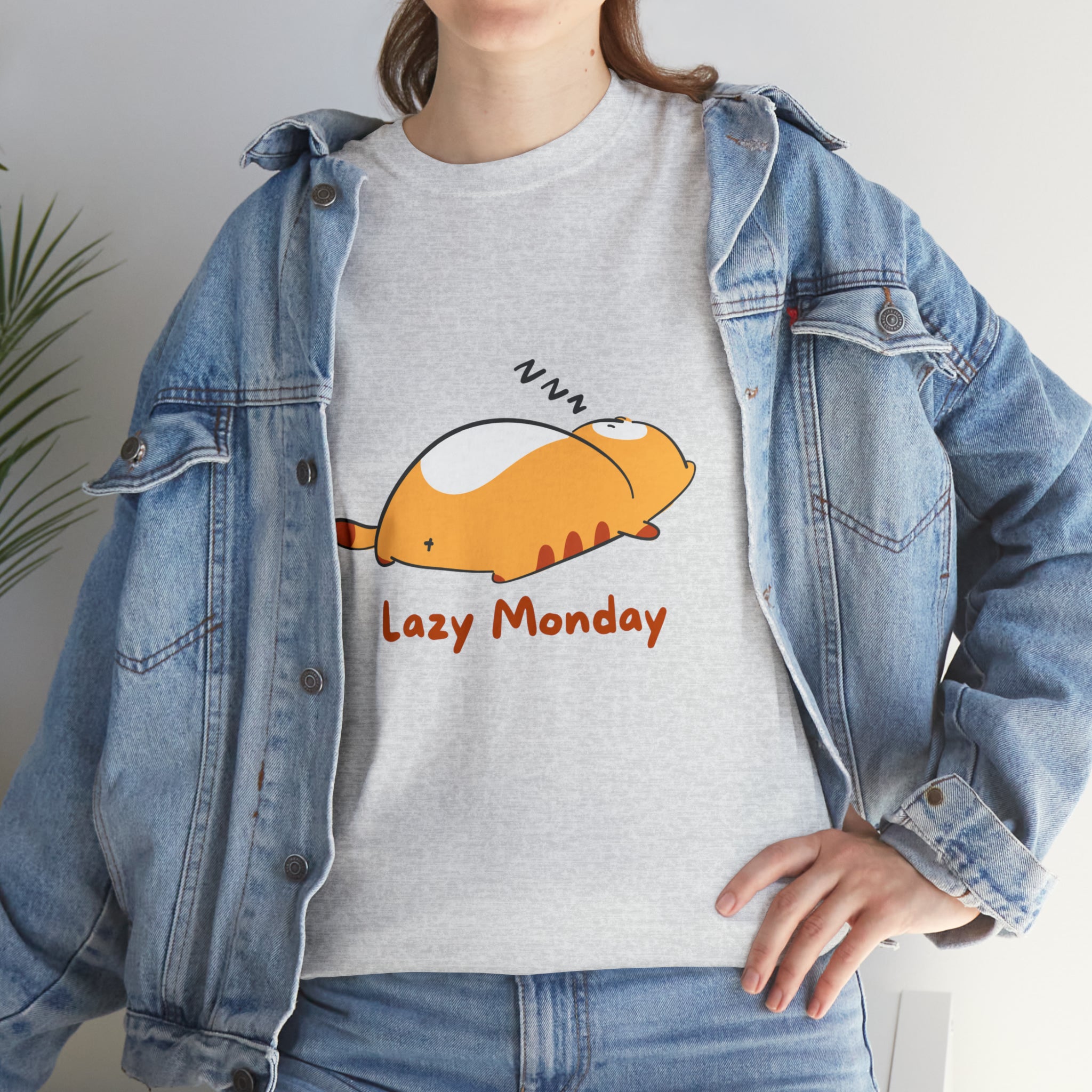 Lazy Monday Shirt | Cat Lover T-Shirt