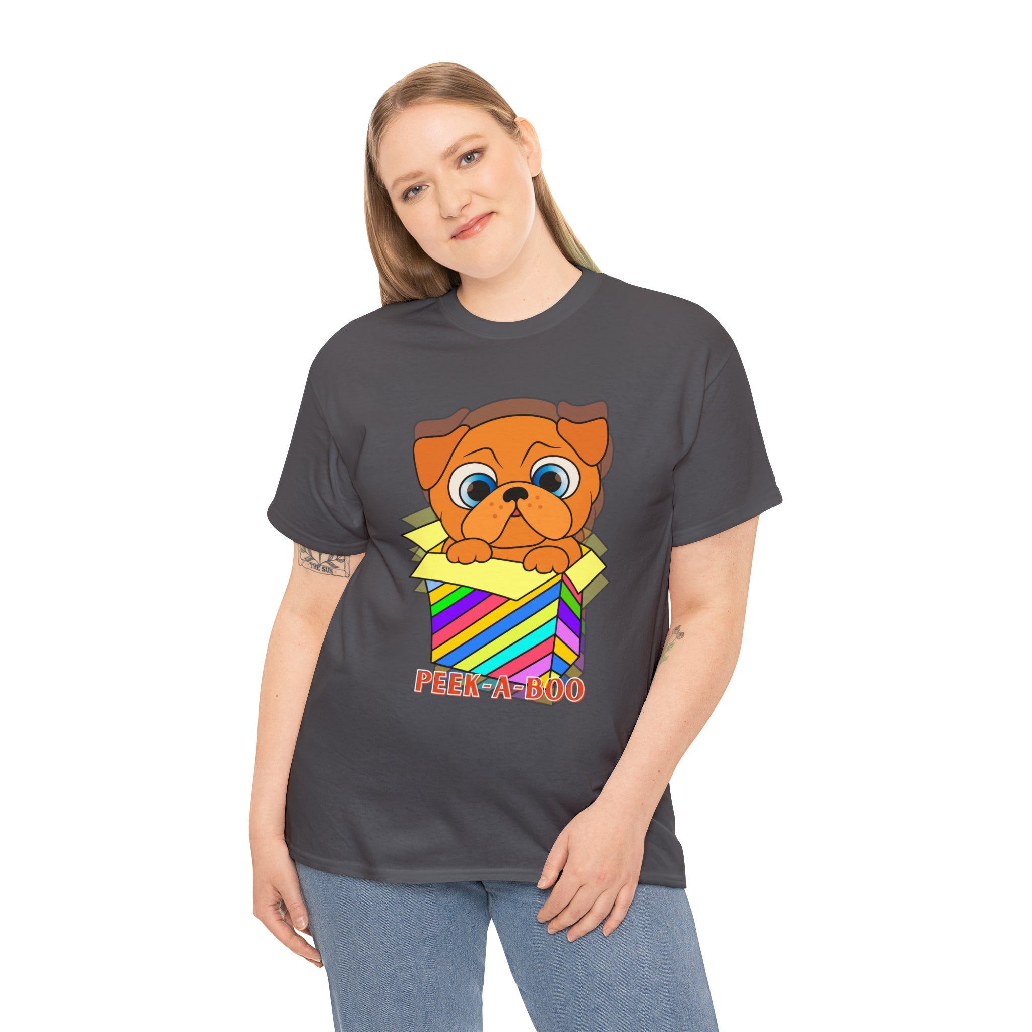 Peekaboo Shirt | Dog Lover Unisex T-Shirt