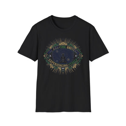 Meditation Tee — "You Are the Universe" Spiritual Graphic T-Shirt