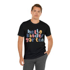 Hello Kindergarten School Shirt | First day of School Unisex T-Shirt