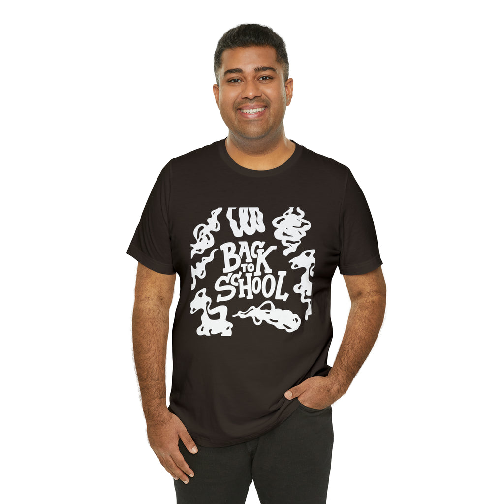 Back to School Ink Shirt | Black and White School Unisex T-Shirt