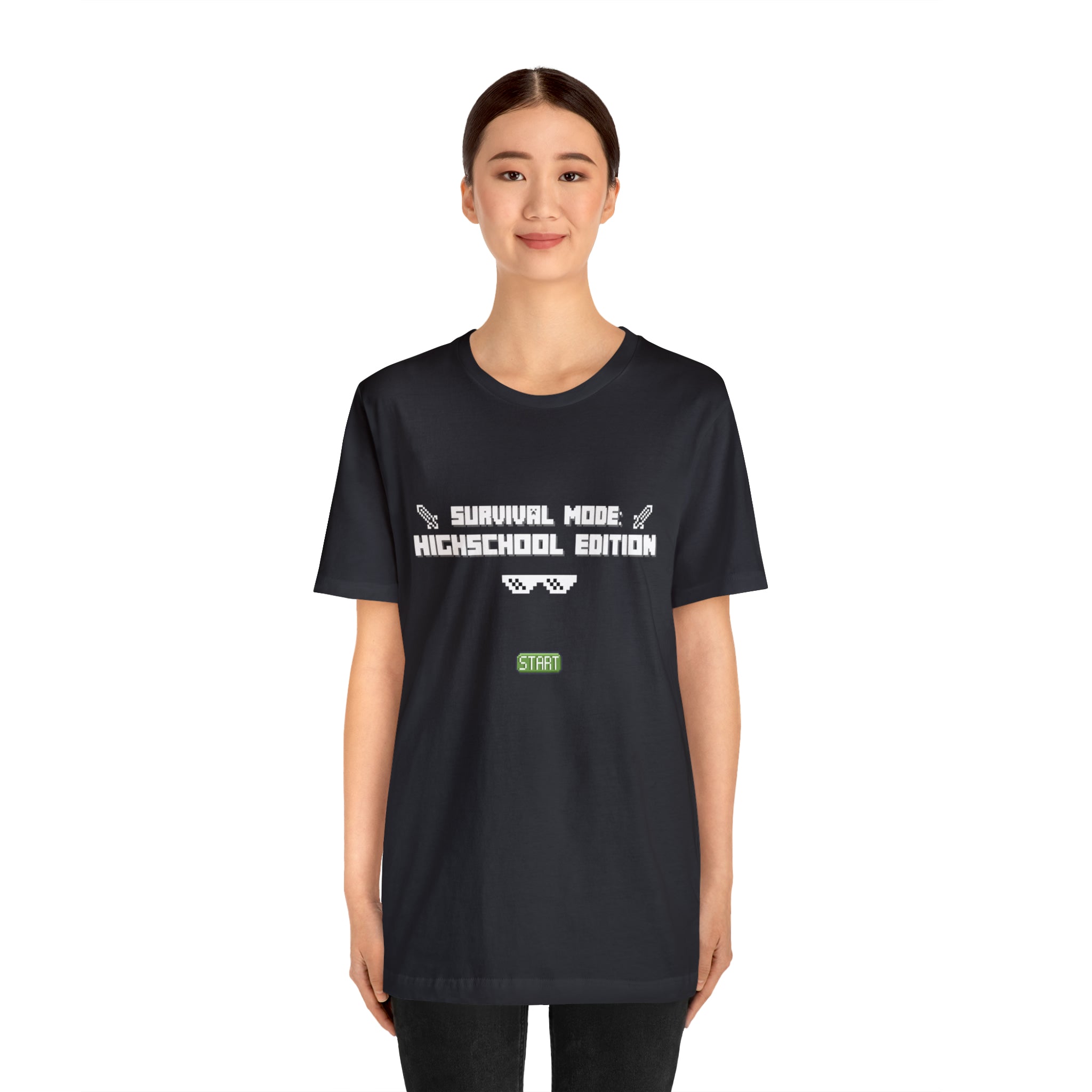 Highschool Survival Mode Shirt | Minecraft School Unisex T-Shirt