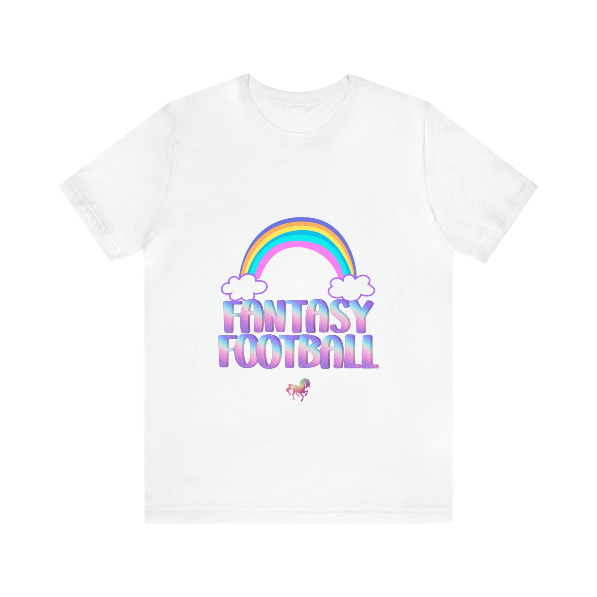 Cute Fantasy Football Shirt | Pink Cute Fantasy Football Unisex T-Shirt