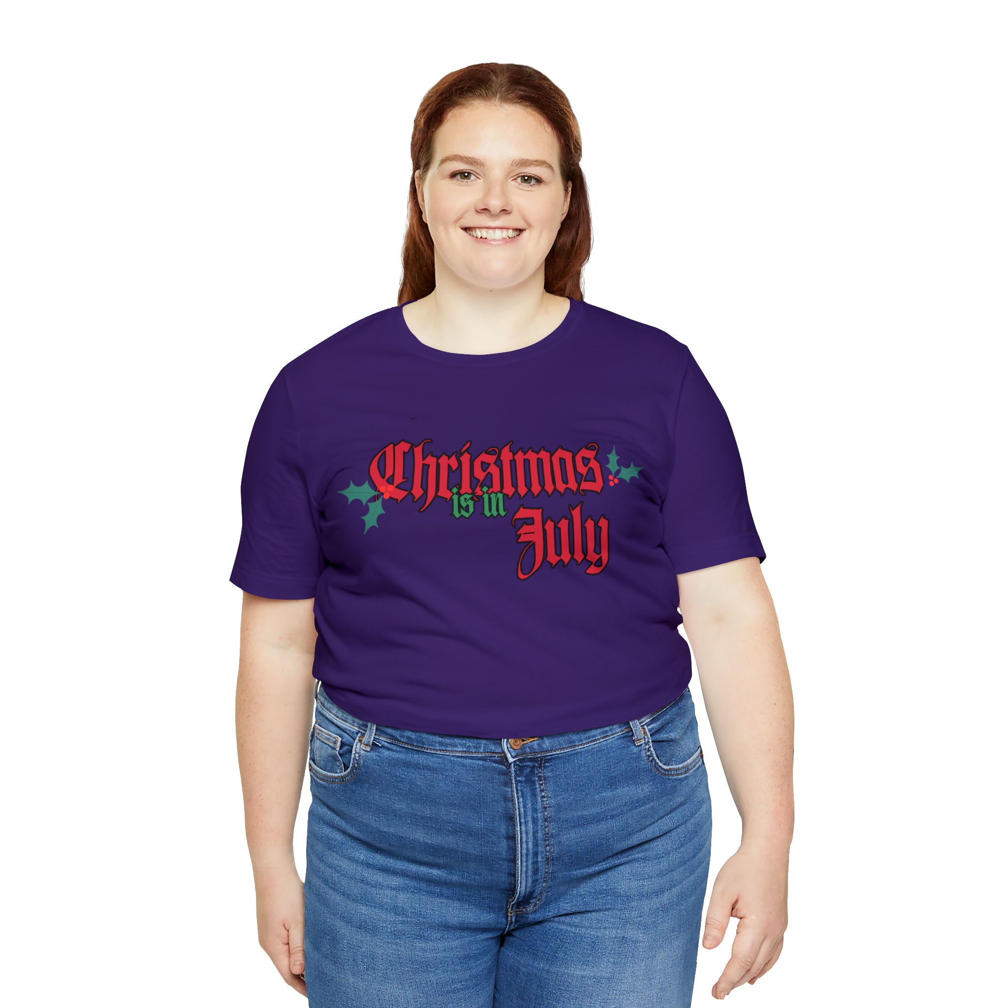 Christmas is in July Shirt | Christmas in July Statement T-Shirt