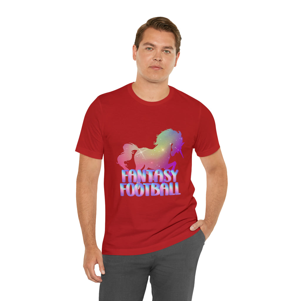 Fantasy Football Pink Shirt | Unicorn Fantasy Football Unisex T-Shirt