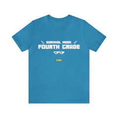 Fourth Grade Survival Mode | Minecraft Unisex T-Shirt