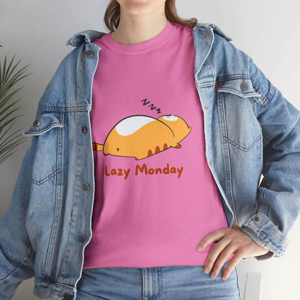 Lazy Monday Shirt | Cat Lover T-Shirt
