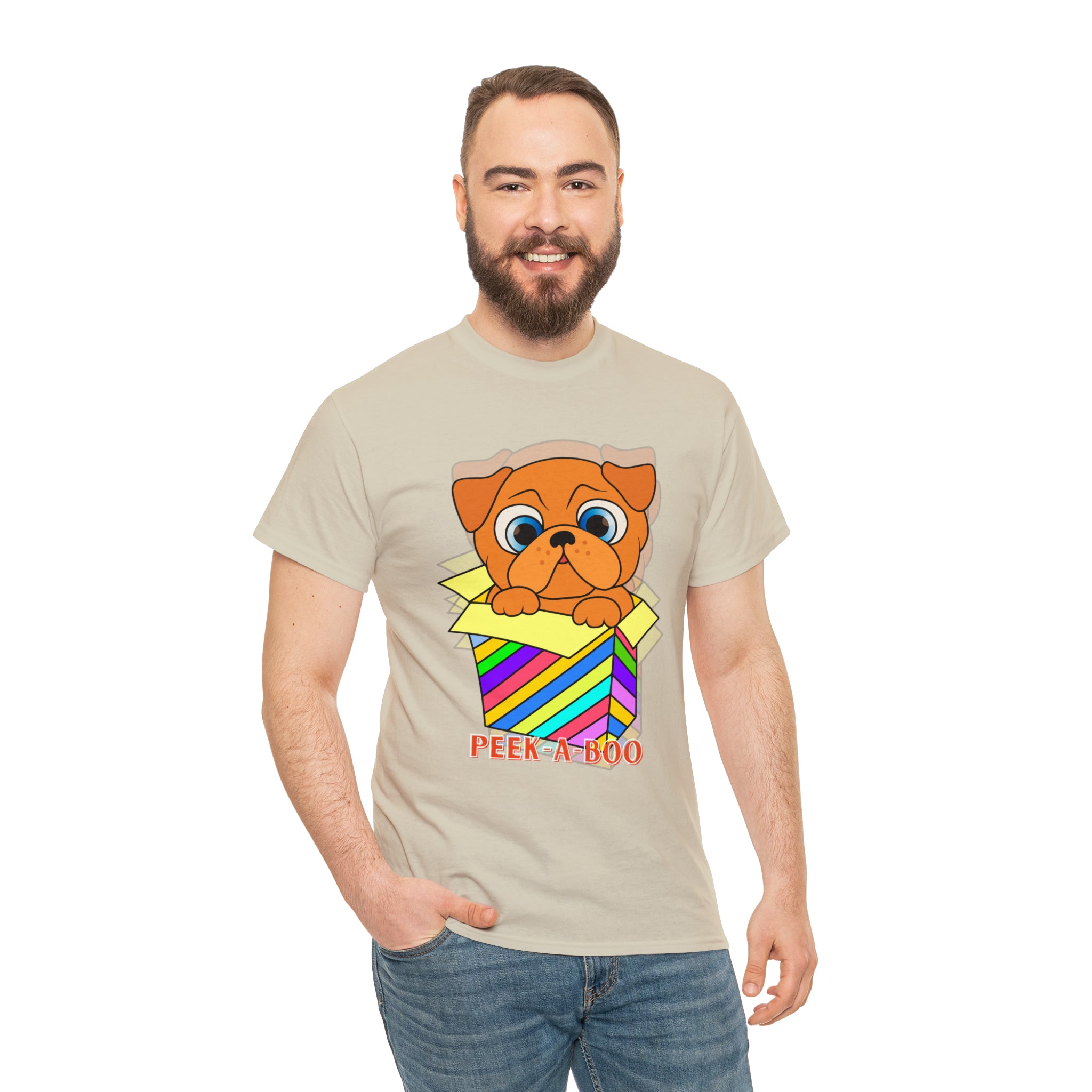 Peekaboo Shirt | Dog Lover Unisex T-Shirt