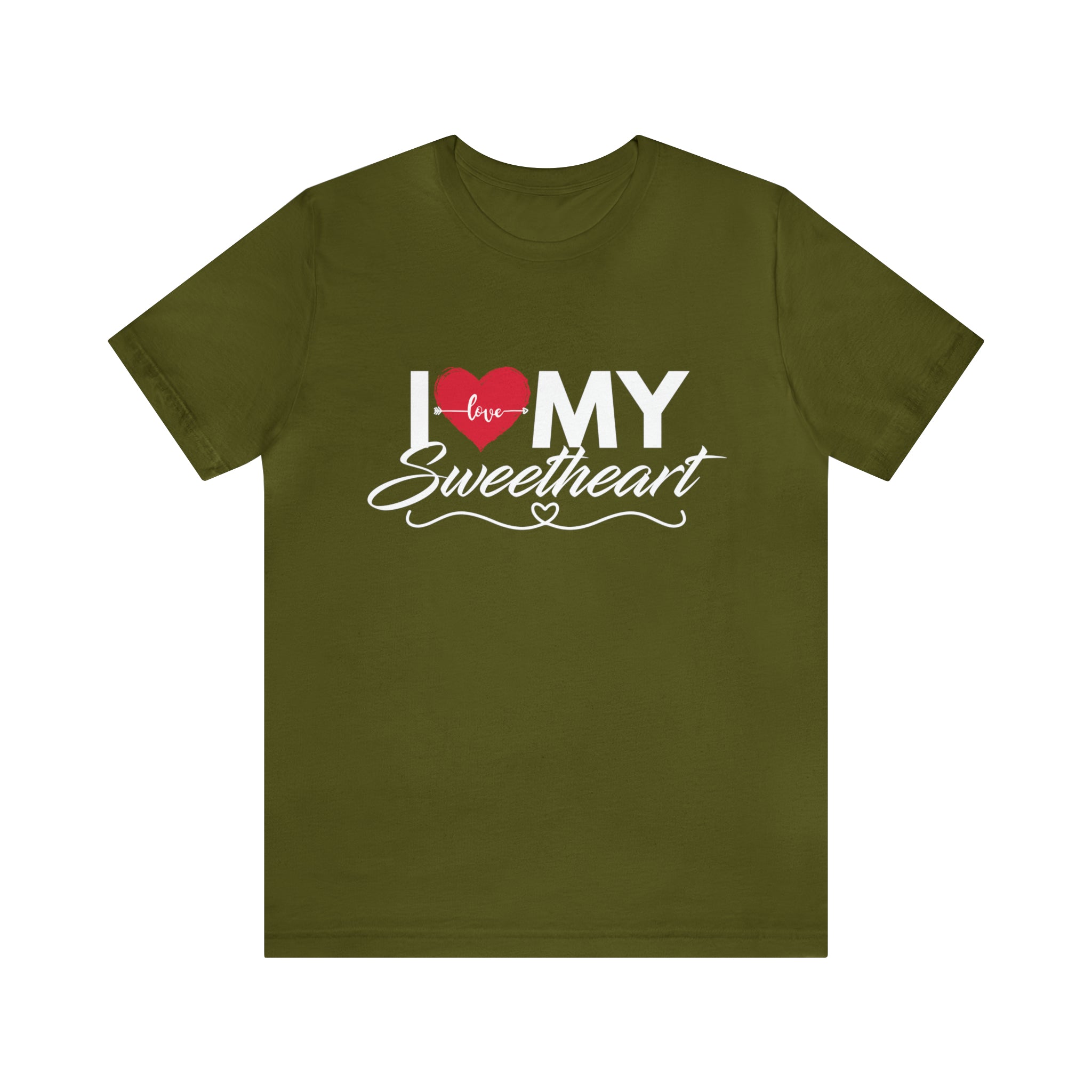 I Love My Sweetheart Shirt | Couple Love T-Shirt, Pair Girlfriend Boyfriend Matching Shirt