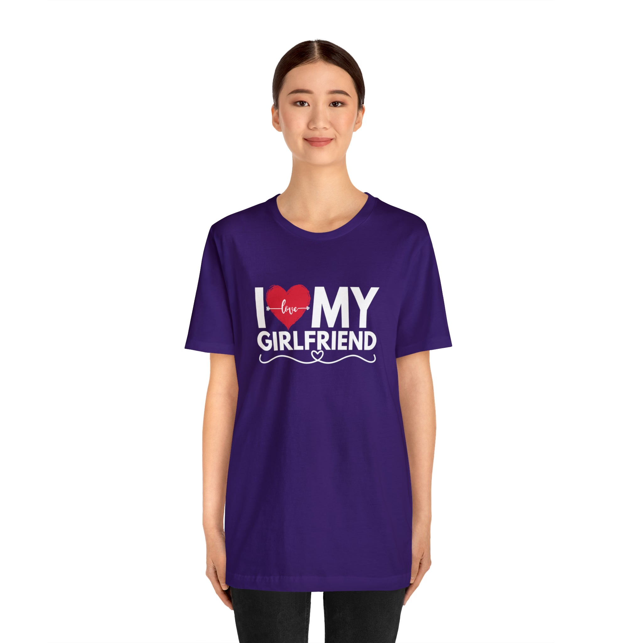 I Love My Girlfriend Shirt | Couple Love T-Shirt, Pair Girlfriend Boyfriend Matching Shirt