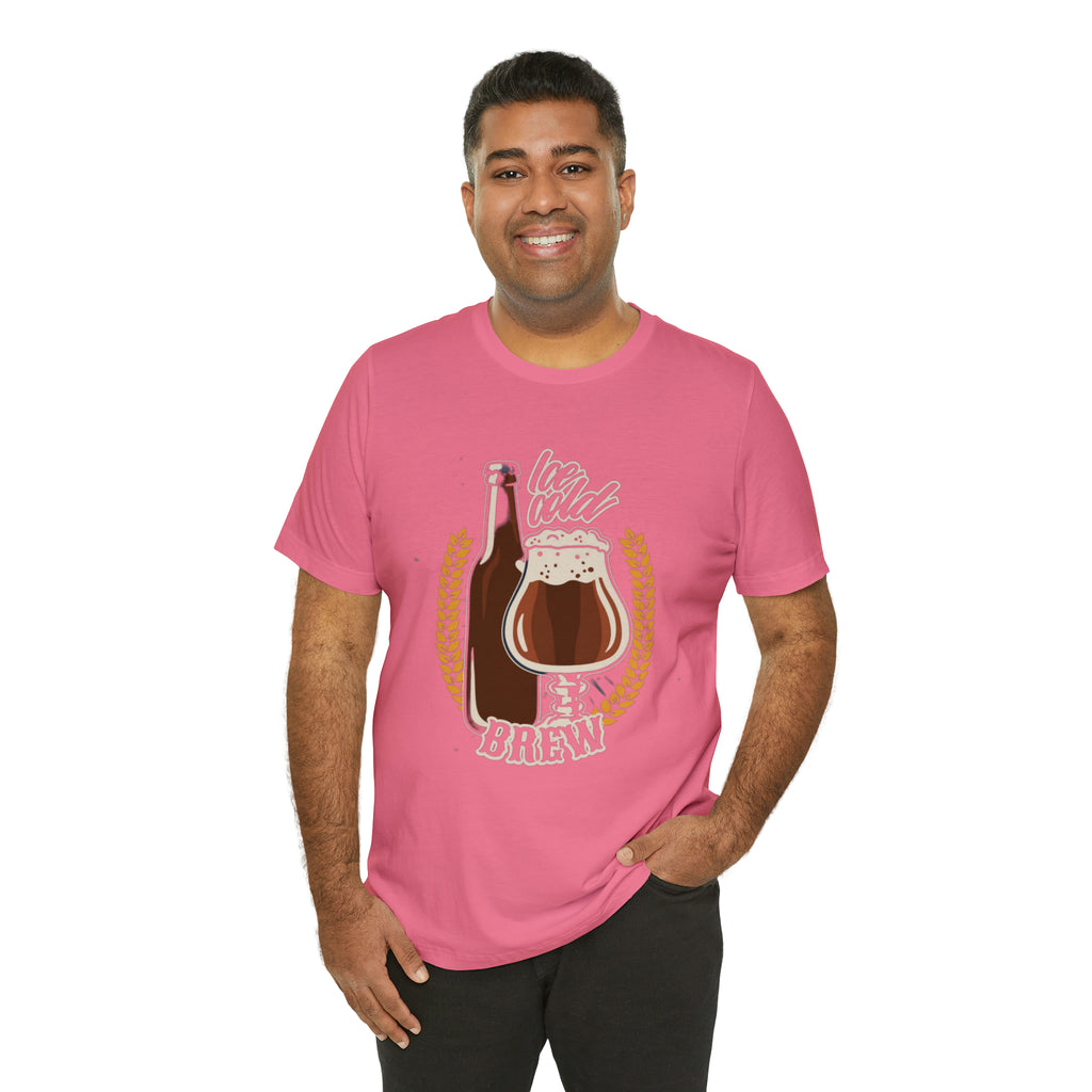 Ice Cold Brew Beer Shirt | Drink Beer Unisex T-Shirt