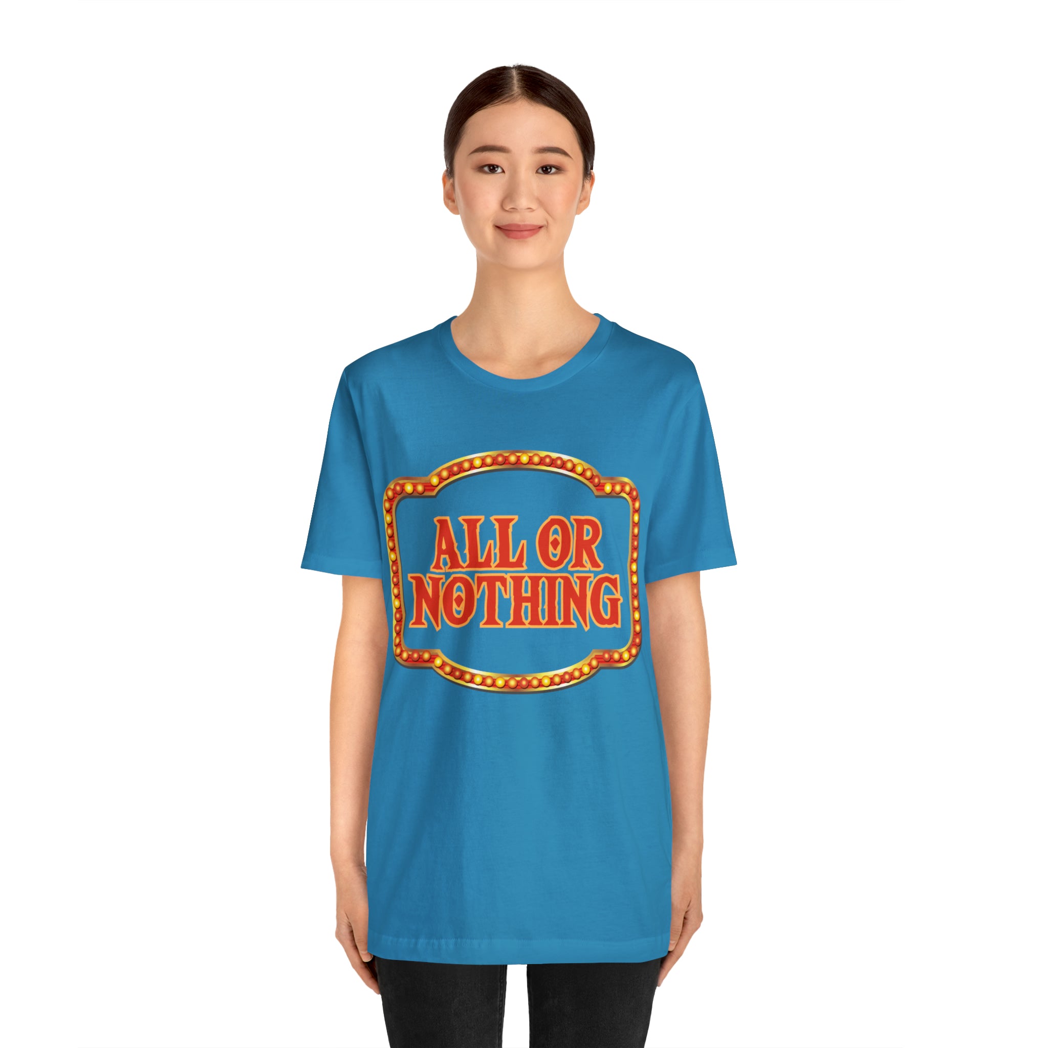 All or Nothing Day Shirt 2 | Poker Casino Unisex T-Shirt