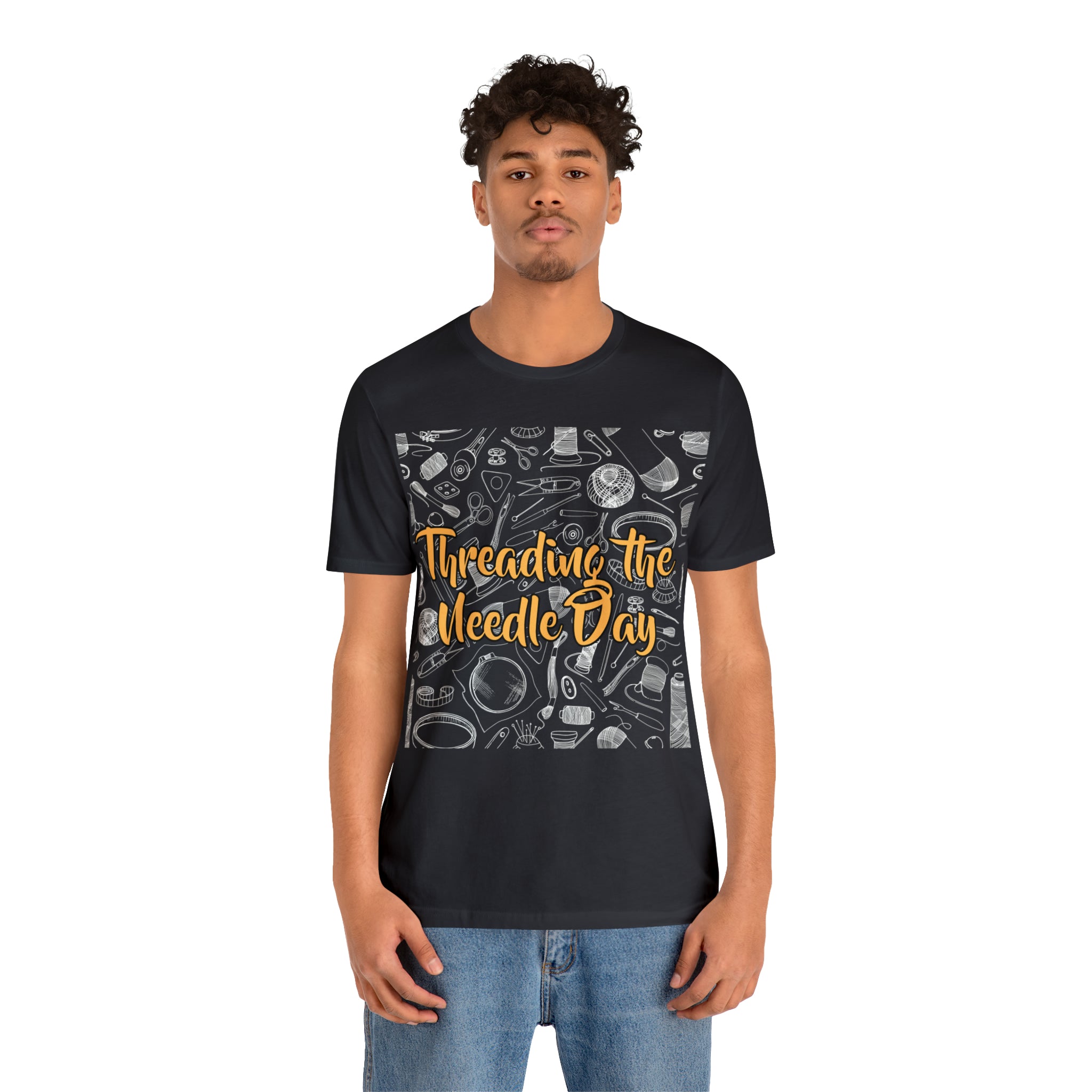 Threading the Needle Day Shirt | Tailor Sewing Unisex T-Shirt