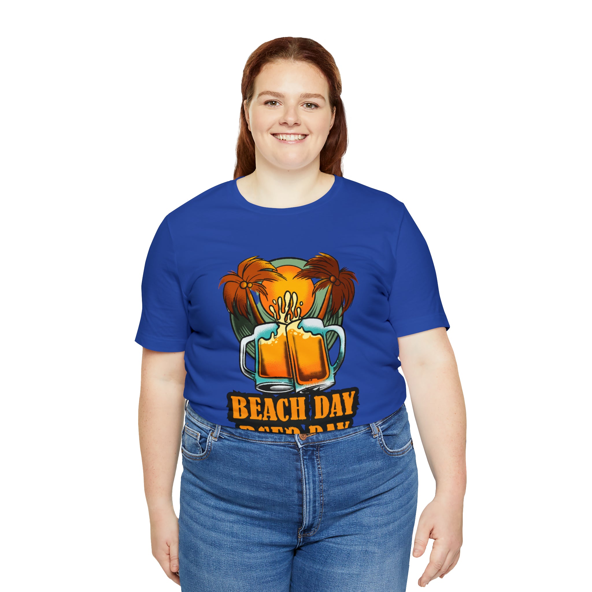 Beer Day Beach Day Shirt | Drink Beer Unisex T-Shirt