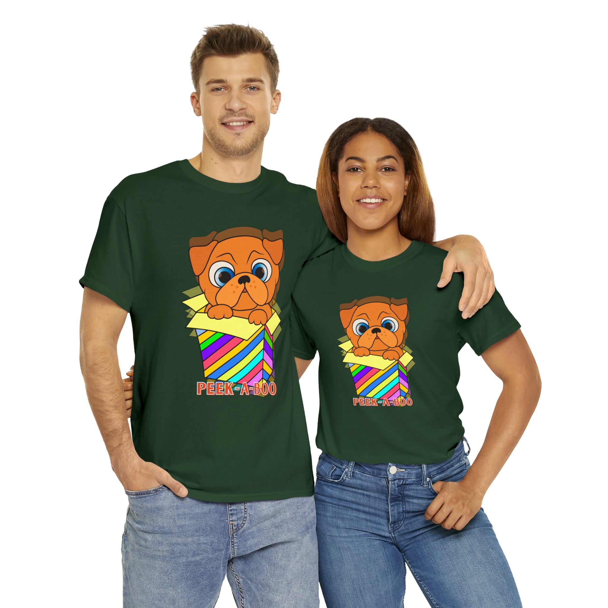 Peekaboo Shirt | Dog Lover Unisex T-Shirt