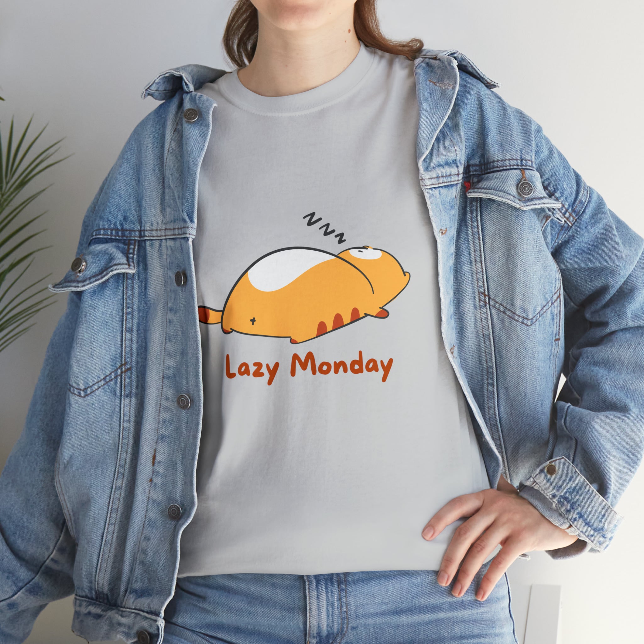 Lazy Monday Shirt | Cat Lover T-Shirt