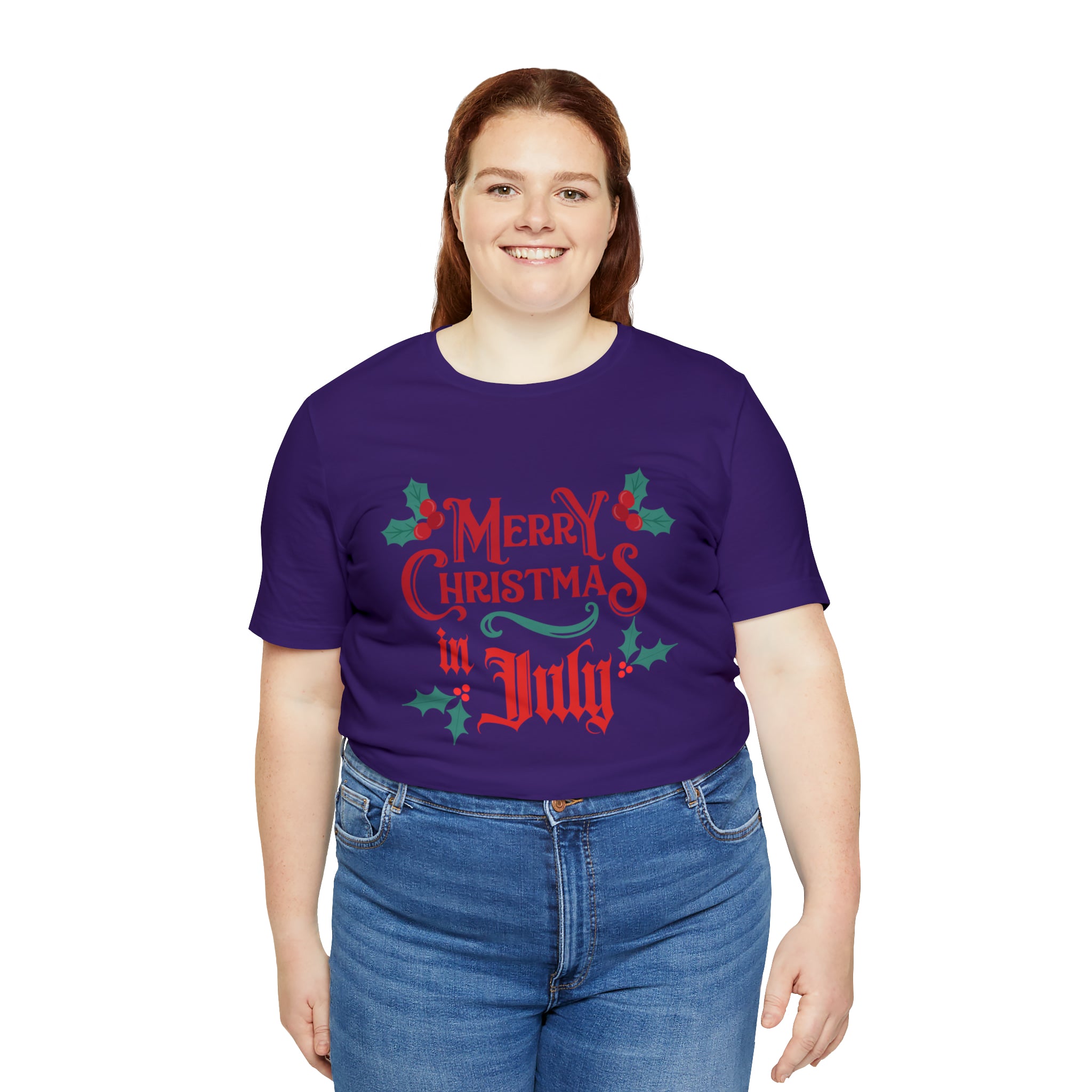 Merry Christmas in July Shirt | Christmas in July Statement T-Shirt