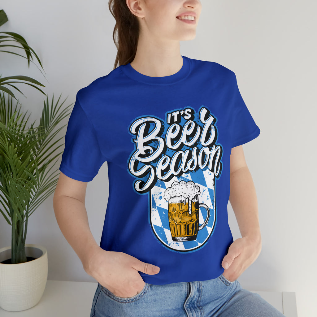 Beer Season Blue Shirt 2 | Drink Beer Unisex T-Shirt