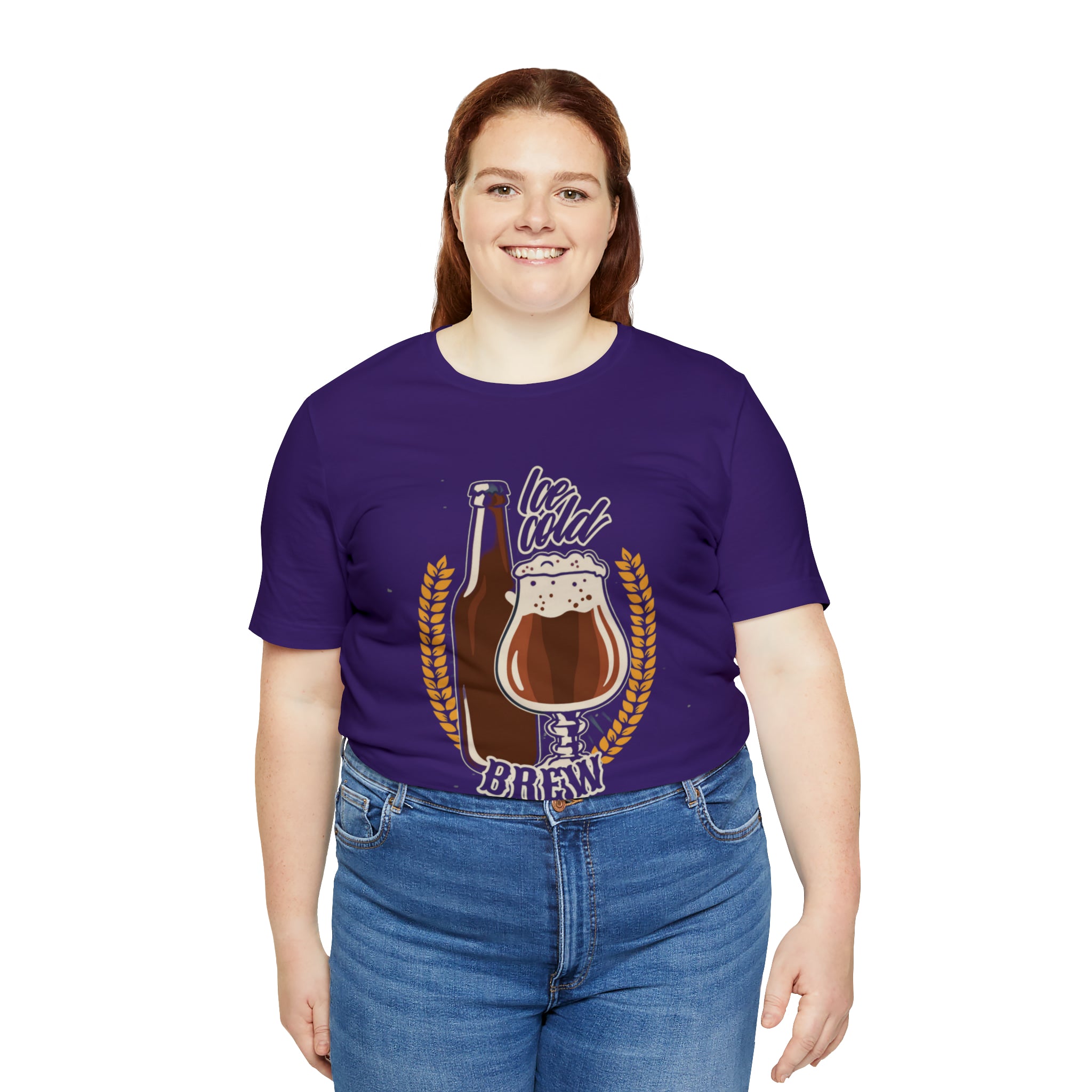 Ice Cold Brew Beer Shirt | Drink Beer Unisex T-Shirt