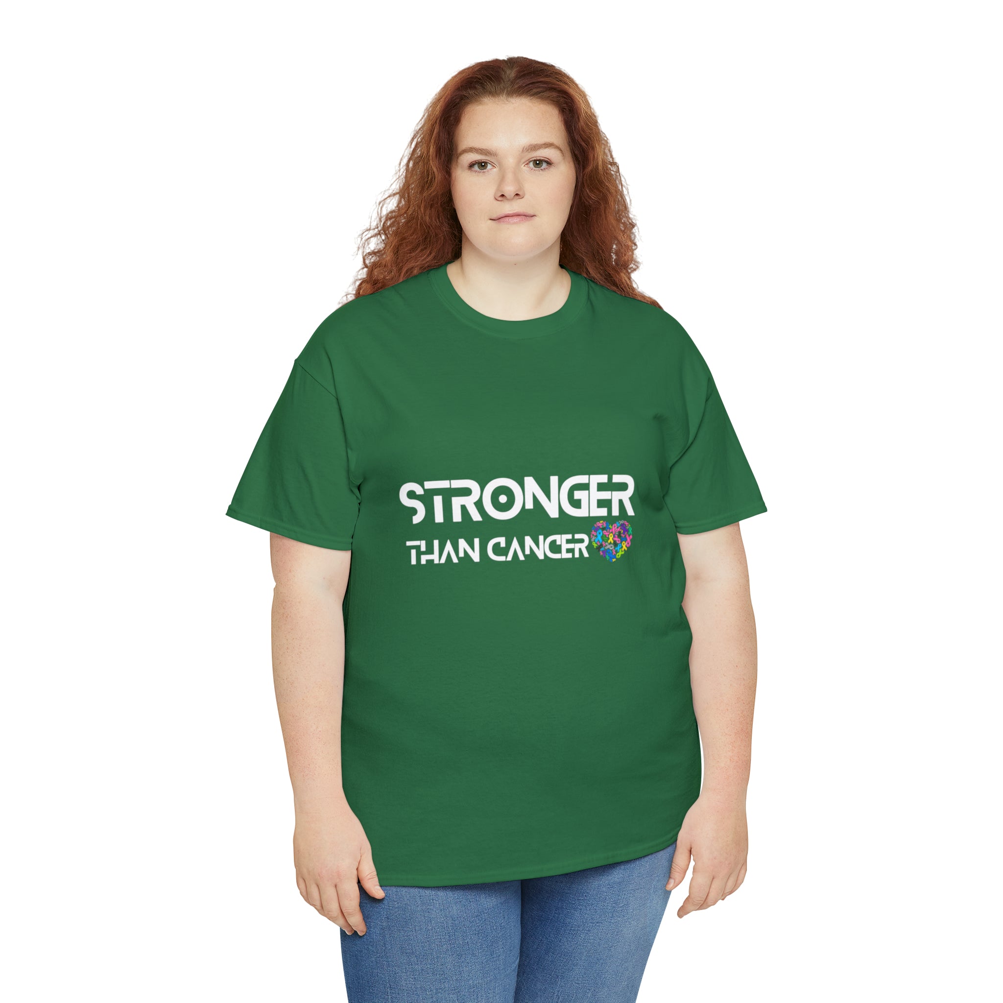Stronger Than Cancer Shirt | Cancer Warrior Support Unisex T-Shirt