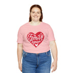 Family Reunion Heart Shirt | Family Love Unisex T-Shirt