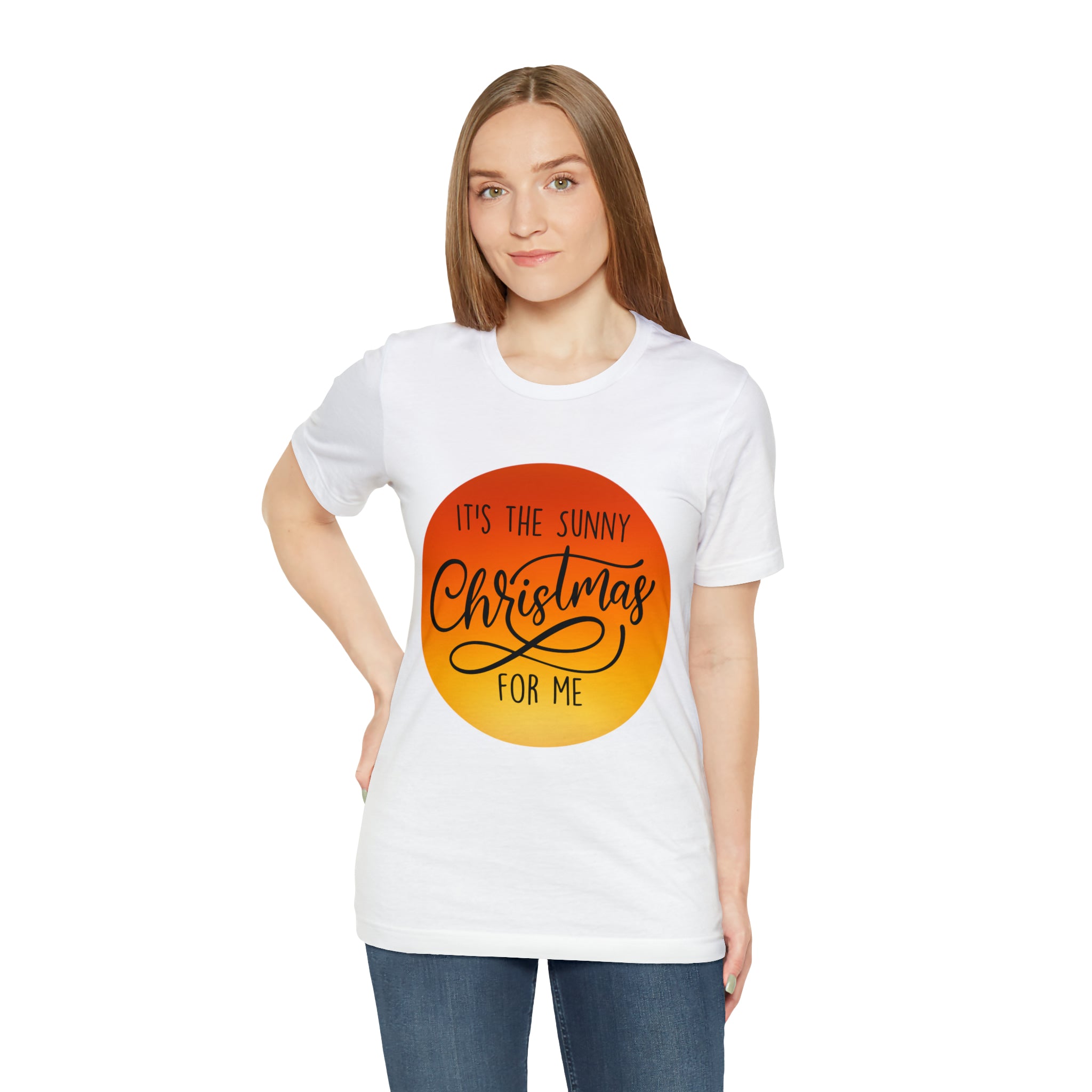 Christmas in July Orange Shirt | Christmas in July Statement T-Shirt