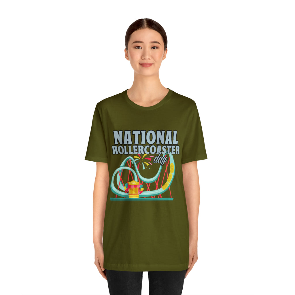 National Rollercoaster Day Shirt | Carnival Ride T-Shirt