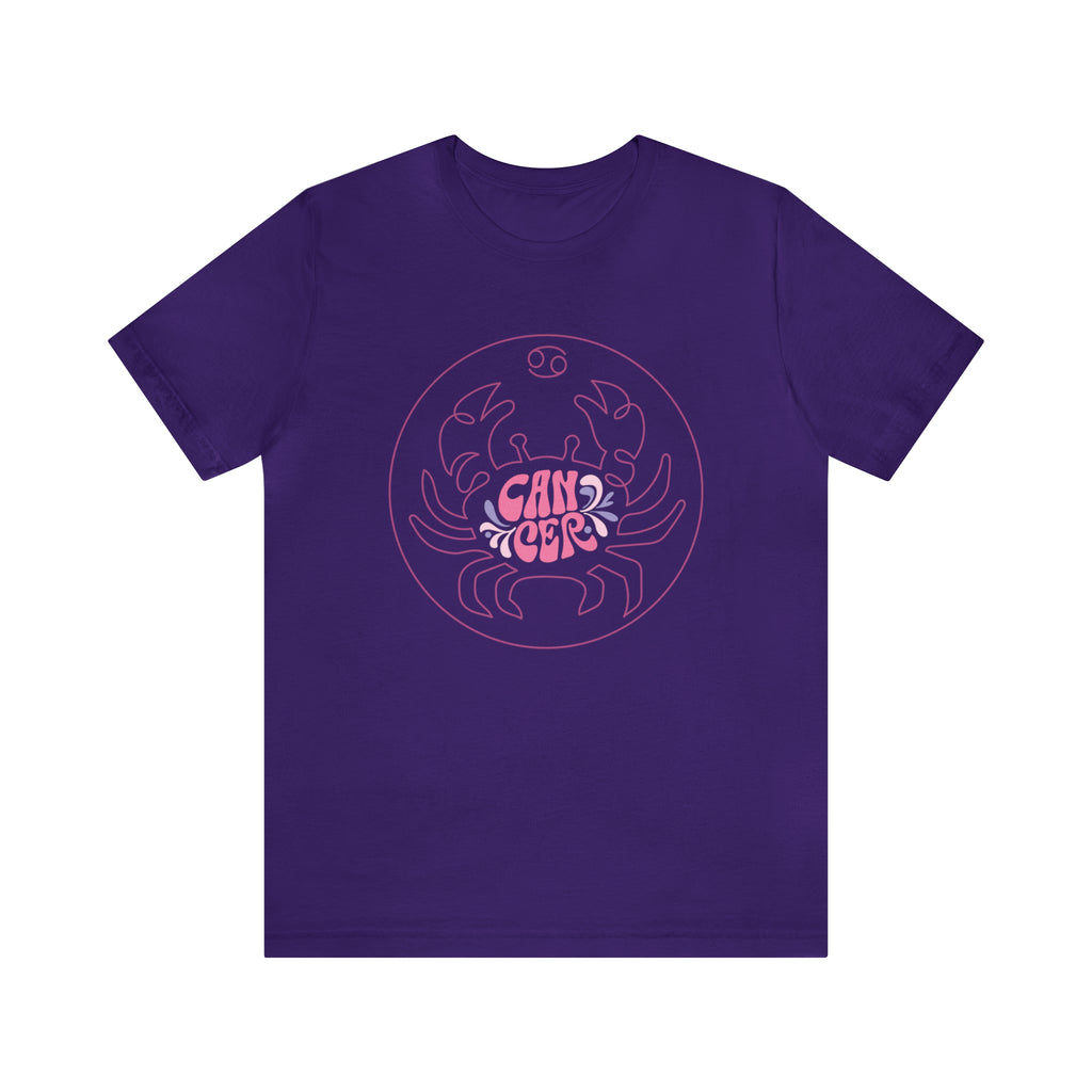 Cancer Crab Zodiac Graphics Shirt | Zodiac Sign Statement T-Shirt