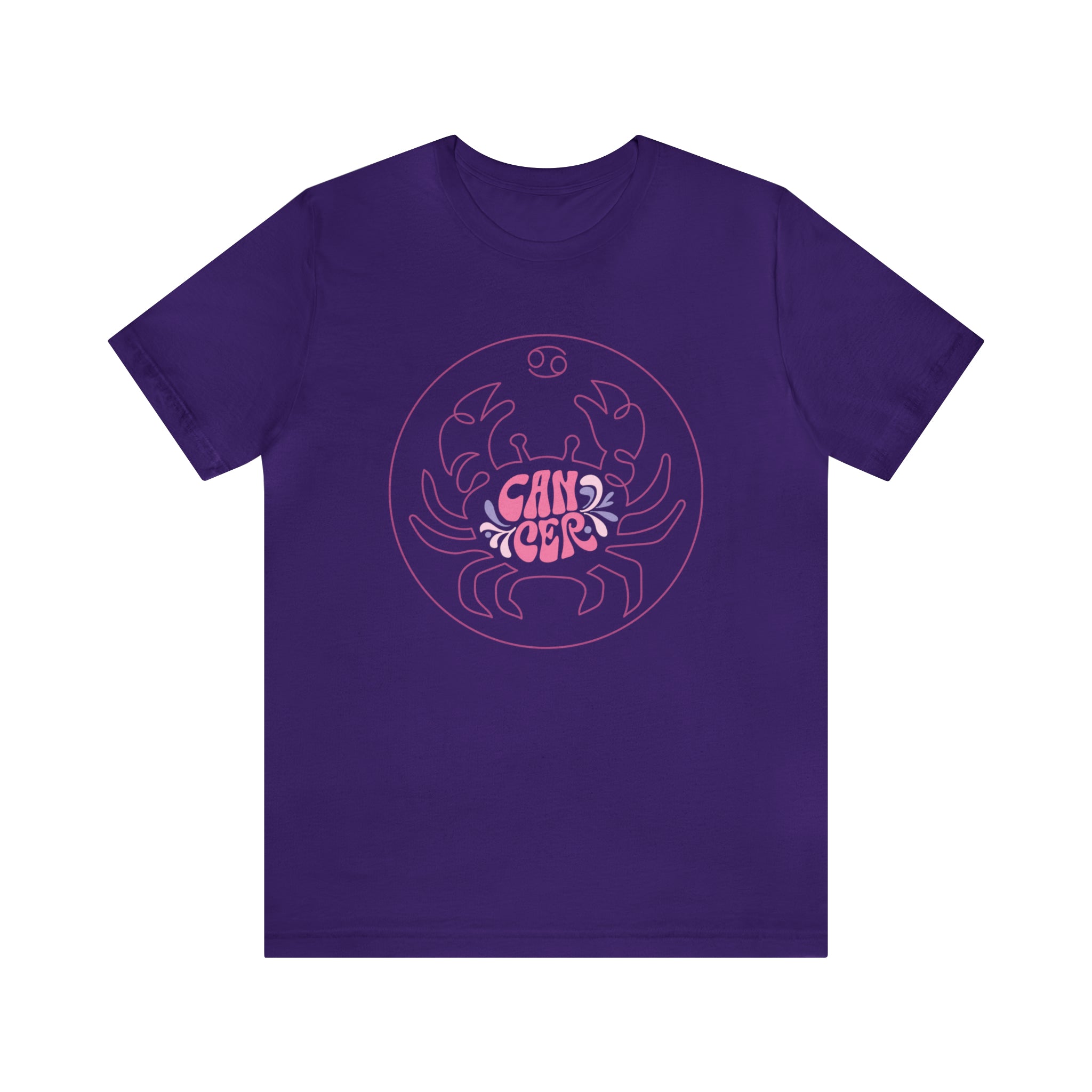 Cancer Crab Zodiac Graphics Shirt | Zodiac Sign Statement T-Shirt