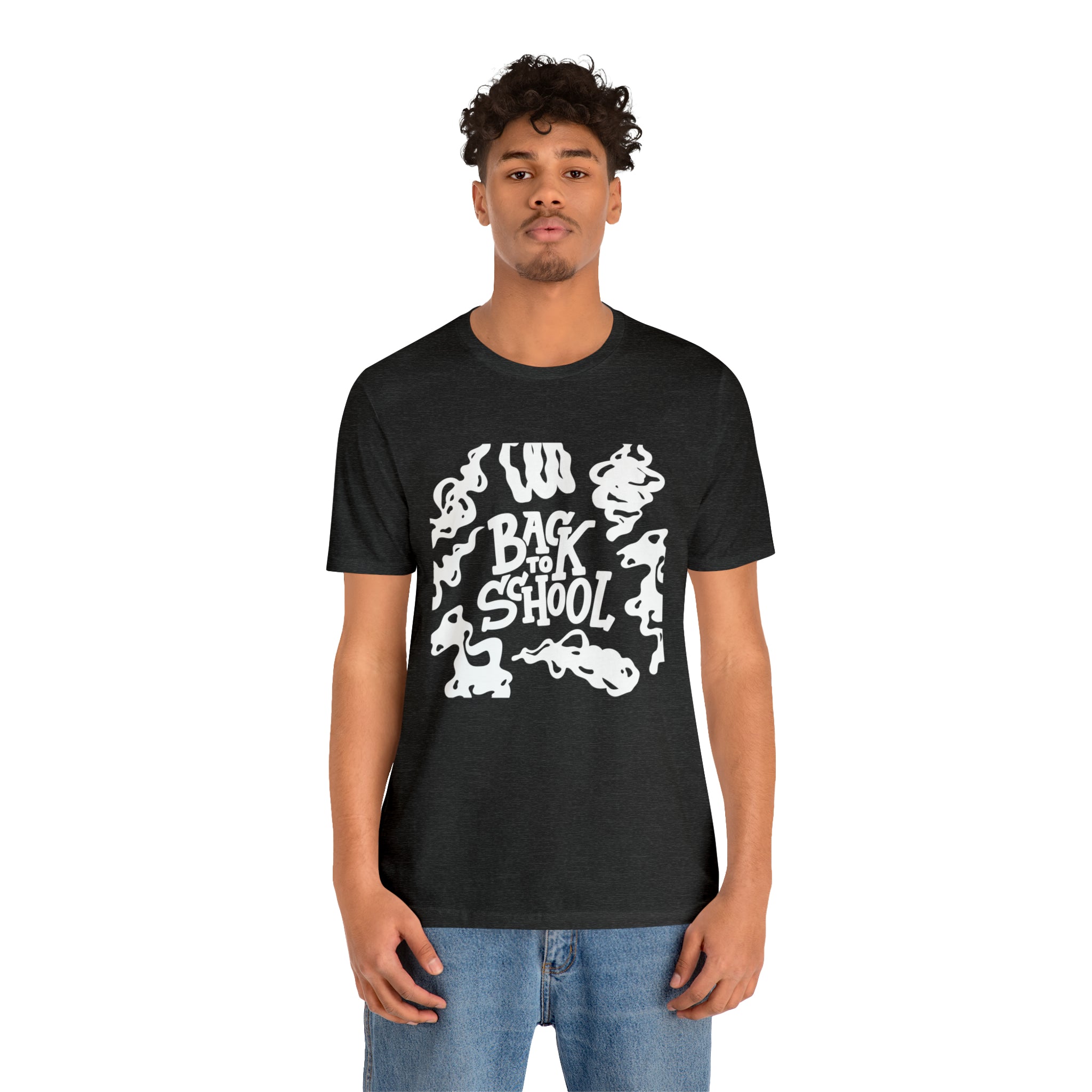 Back to School Ink Shirt | Black and White School Unisex T-Shirt