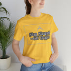 Stay Strapped or Get Clapped | Gun Firearms Self-Defense T-Shirt