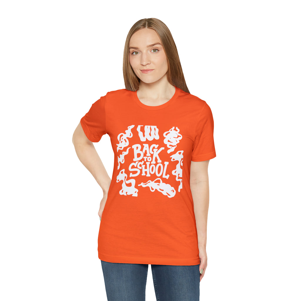 Back to School Ink Shirt | Black and White School Unisex T-Shirt