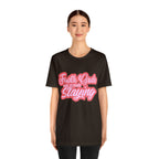 Slaying in Fourth Grade Shirt | Pink School Unisex T-Shirt