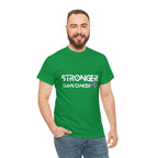 Stronger Than Cancer Shirt | Cancer Warrior Support Unisex T-Shirt