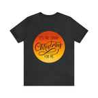 Christmas in July Orange Shirt | Christmas in July Statement T-Shirt