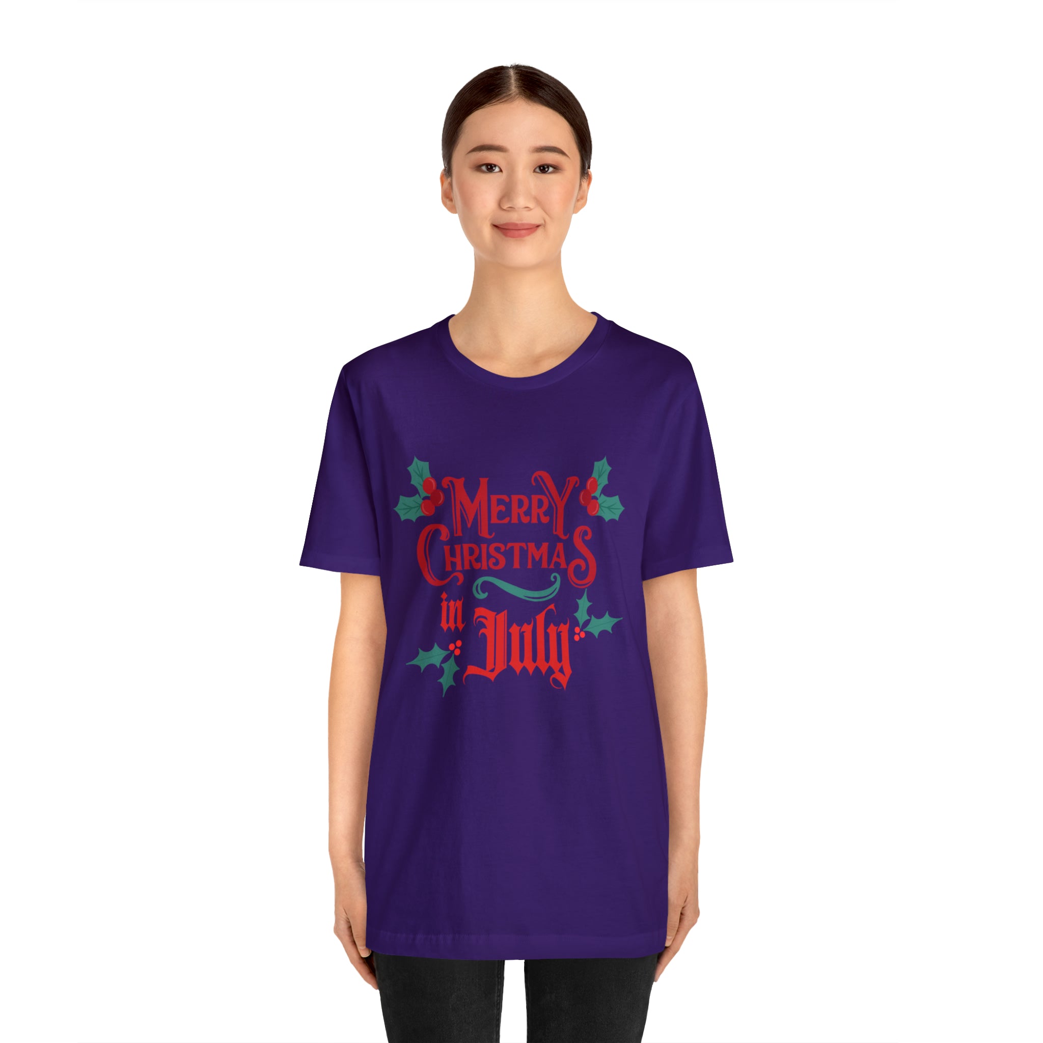 Merry Christmas in July Shirt | Christmas in July Statement T-Shirt