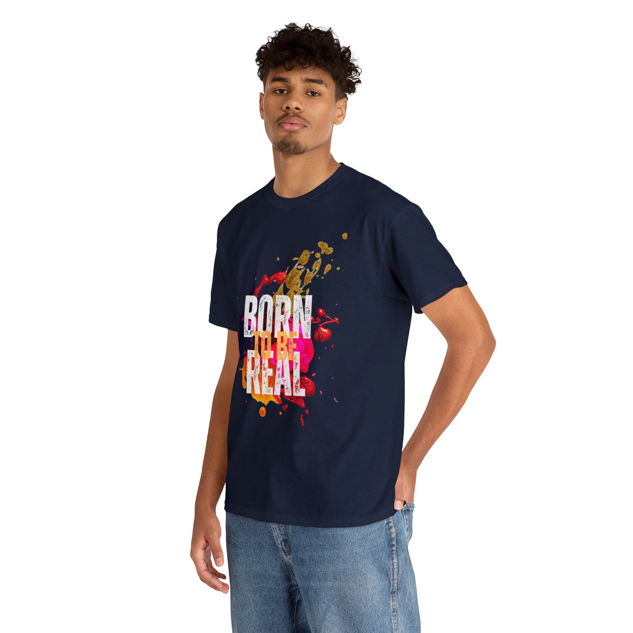 Born To Be Real  | Genuine Spirit Unisex Statement Tee